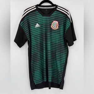 Mexico Adidas National‎ 2018/2019 Medium Futbol Soccer Jersey Parley L